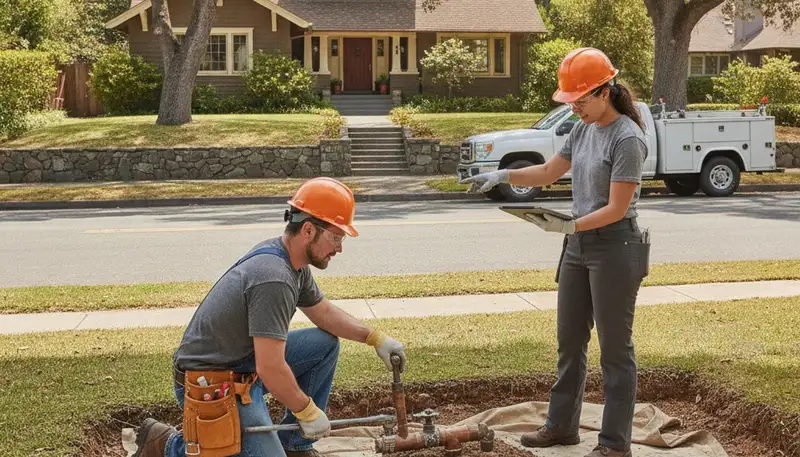 Plumber repairing a sink in Mountain View, CA for professional plumbing repair service