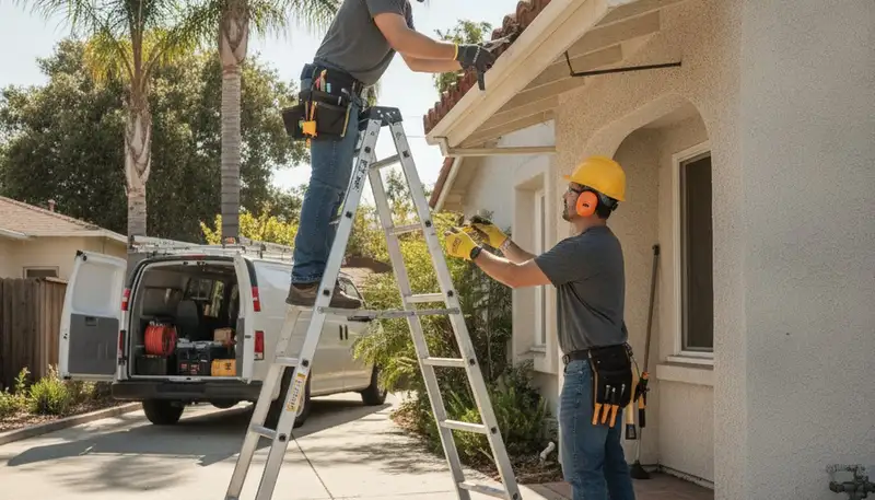 Plumbing repair technician serving Mountain View, CA for leak fixes and pipe repairs