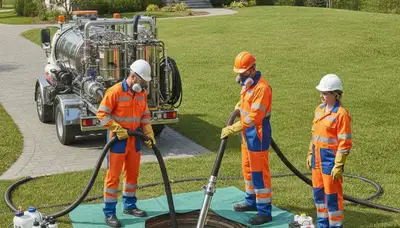 Septic tank cleaning service in Mountain View, CA for residential plumbing maintenance