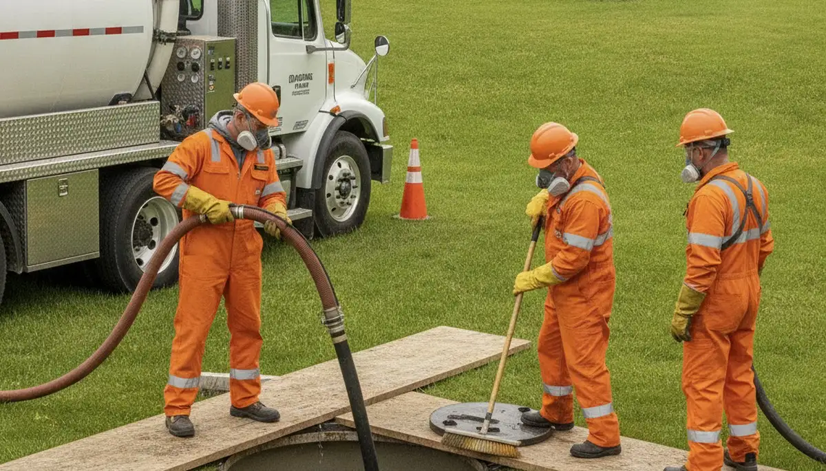 Septic tank cleaning service for Mountain View, CA homes by On Call Plumbers