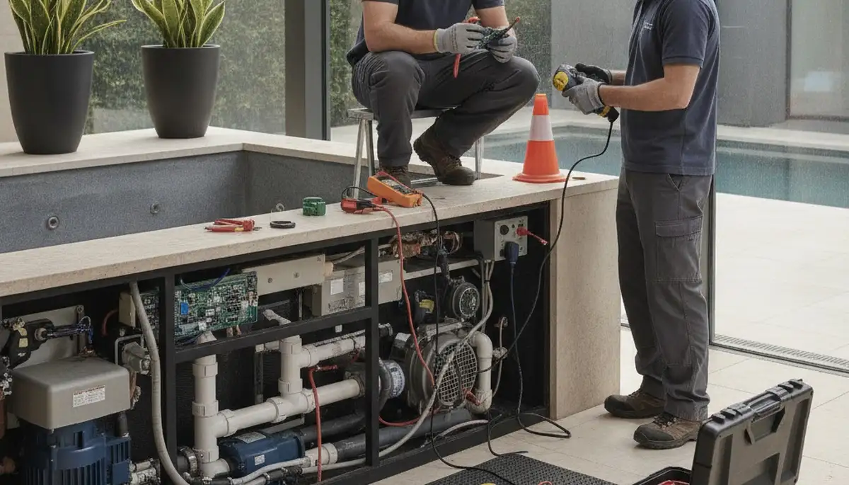 Spa repair service in Mountain View, CA for home spa maintenance and troubleshooting