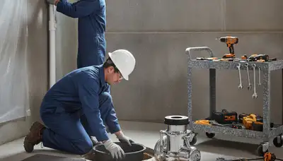 Sump pump installation by plumbers for Mountain View, CA homes protecting foundations from groundwater