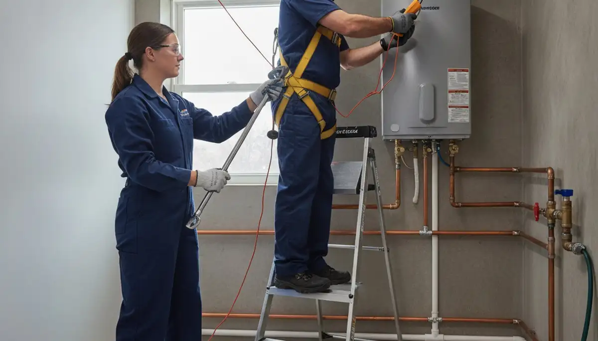 Tankless water heater installation and repair in Mountain View, CA by On Call Plumbers